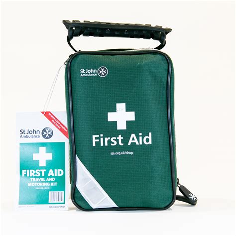st john ambulance zenith travel and motoring first aid kit bs 8599 1