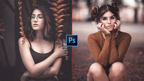 brown  white color grading effect  photoshop camera raw filter photoshop tutorial