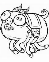Coloring Pages Monsters University Drawing Archie Pig Kids Colouring Monster Scare Inc Animal Drawings Paintingvalley Print Popular sketch template