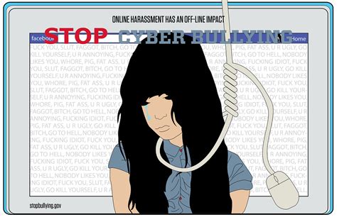 school project illustrator poster stop cyber bullying  behance