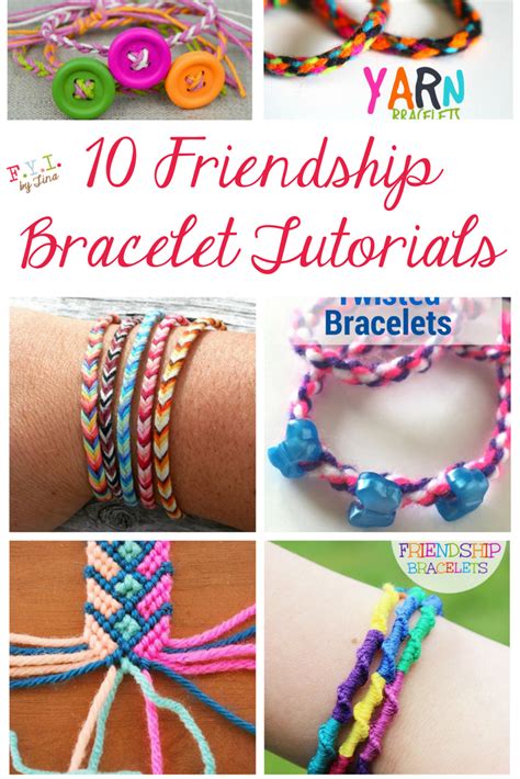 friendship bracelets printable instructions