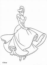 Cinderella Coloring Dancing Pages Color Print Princess Disney Hellokids Printable Kids Online Drawings Cendrillon sketch template