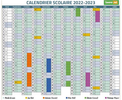 nouveau calendrier scolaire   calendrier  update bankhomecom