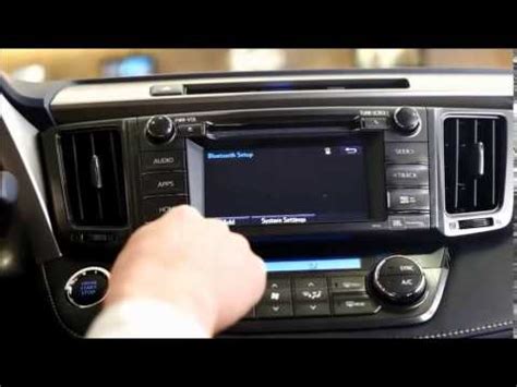 android bluetooth pairing  toyota vehicle youtube