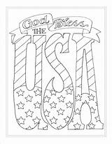 Coloring Pages July Fourth Kids Super Flanders Flandersfamily Info Printables Christian Choose Board Veterans sketch template