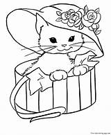 Coloring Pages Dog Cat Cute Dogs Cats Getcolorings Printable Color Print sketch template