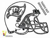 Coloring Football Pages Nfl Bay Helmet Tampa Helmets Printable Buccaneers Packers Green College Drawing Cowboys Boys Kids Dallas Cracker Skull sketch template