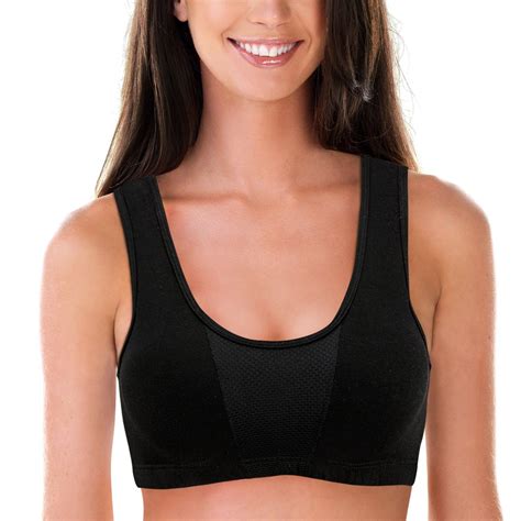 Padded Yoga Sports Bra Wirefree With Removable Pad Black