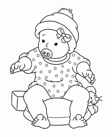 shapes baby coloring pages baby boy printable coloring pages