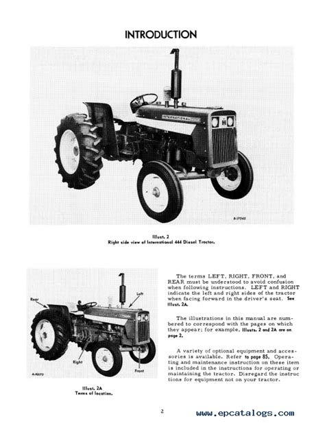 case international  tractor  operators manual