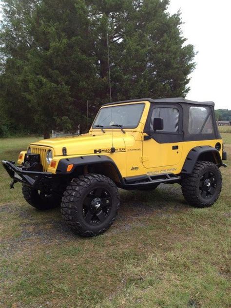 yellow jeep jeeps pinterest