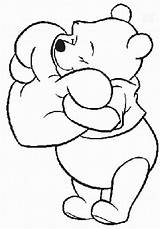Winnie Pooh Coloring Pages Color Colouring Print Disney Cute Ausmalbilder Number sketch template