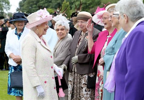 Queen Elizabeth Ii Hosts Garden Party At The Palace Of Holyroodhouse