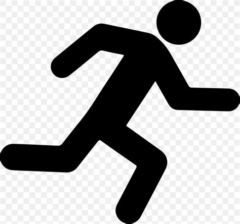 running symbol png xpx running area arm black  white drawing