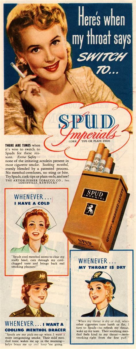 Vintage Healthy Cigarette Ads ~ Vintage Everyday