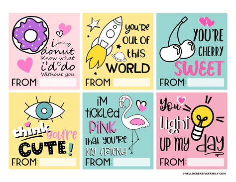 printable valentine cards perfect  teens  tweens