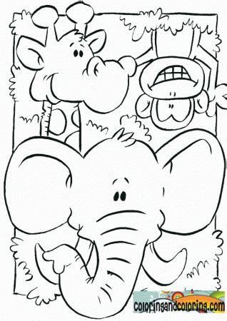 blank coloring pages animals coloring pages   ages coloring home