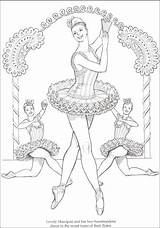 Ballet Coloring Dance Pages Nutcracker Ballerina Book Sheets Dancer 발레리나 Kids Class Swan Barbie Lake Books Letscolorit Printable 그림 Rainbowresource sketch template