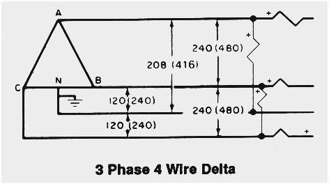 volt  phase motor wiring diagram  lead alternator connection
