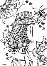 Kleurplaten Volwassenen Kleurplaat Meisjes Tiener Volwassen Meiden Herfst Creachick Downloaden Hippie Mandalas Uitprinten Hippy Terborg600 Colorir Gratis Desenhos sketch template