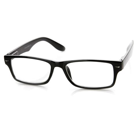 new optical rx quality frame clear lens glasses zerouv