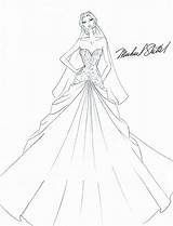 Dress Drawing Dresses Wedding Ball Prom Gowns Gown Sketches Designs Fashion Coloring Pages Sketch Kim Kardashian Fantasy Drawings Brides Getdrawings sketch template