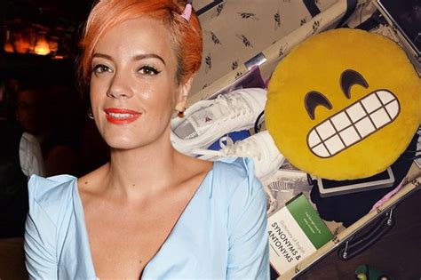 lily allen posts photo of sex toy in her case as she packs for 30th