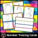 number tracing worksheets teaching resources tpt