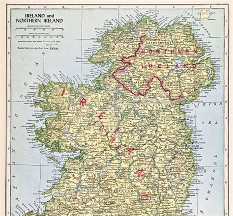 eire ireland map northern ireland cork limerick belfast dublin