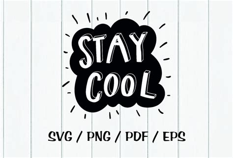 stay cool summer svg png  eps instant digital  etsy