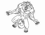 Coloring Pages Werewolf Wolf Scary Angry Werewolves So Wolfman Color Sheet Print Getcolorings Getdrawings Printable Button Through sketch template