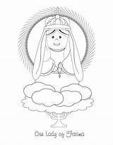 Fatima Coloring Lady Pages Life Sacred Printable Ones Enjoy Getdrawings Cute Little Getcolorings sketch template