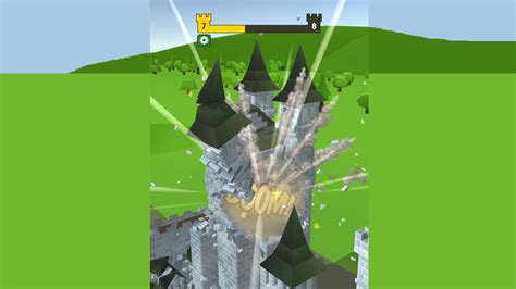 castle wreck tips  demolish  buildings touch tap play