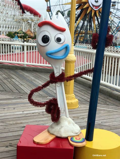 Forky From Toy Story 4 Appears In California Adventure