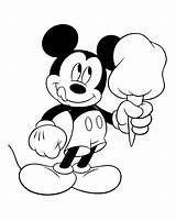 Mickey Coloring Pages Printable Mouse Maus Colouring Para Colorear Pag sketch template