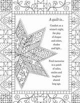 Amish Quilting sketch template