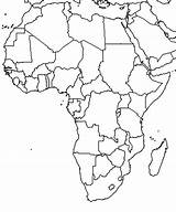 African sketch template