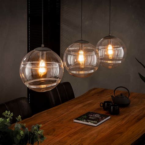 meubeltop glazen hanglamp delroy  lamps van lifestylefurn lampen