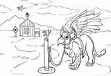 Griffin Coloring Pages Getcolorings Color Printable sketch template