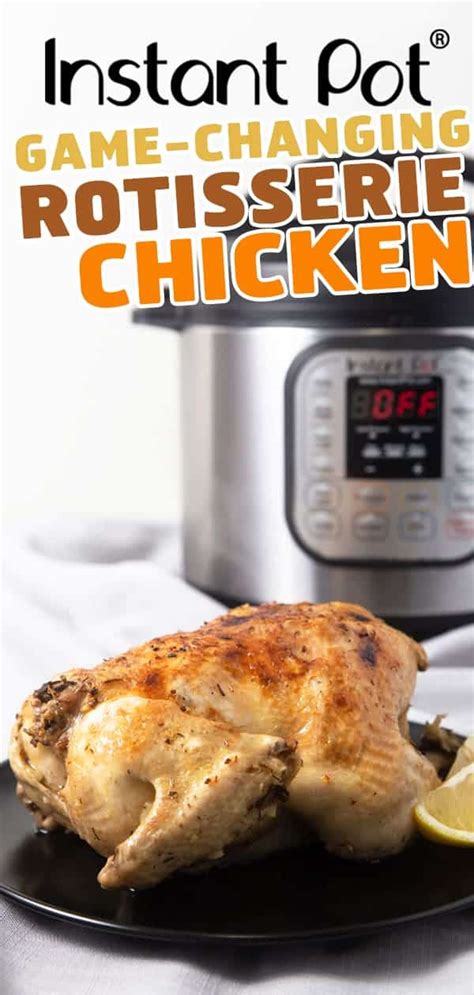 Instant Pot Whole Chicken Recipe With Images Easy