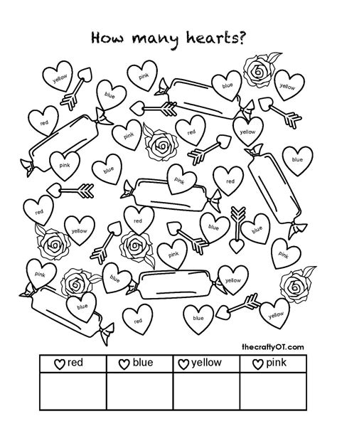 printable valentines day activity sheets