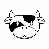 Cow Printablee Barka sketch template
