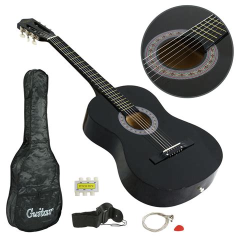 buy zeny   beginners acoustic guitar  case strap tuner
