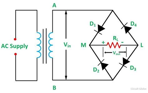 connection details  full wave rectifier