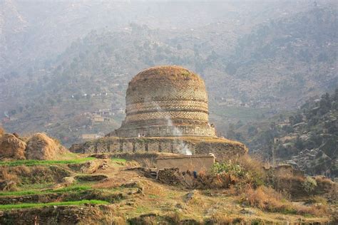 swat pakistan amluk dara buddhist stupa 3rd 7th