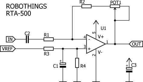 rta  pre amplifier rrio single supply adjustable gain robothings