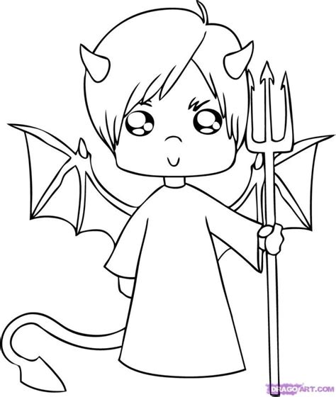 devil coloring pages  getdrawings