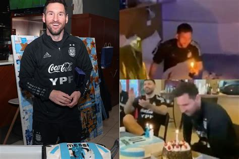 Cake And Barbecue How Argentine National Team Celebrated Lionel Messi