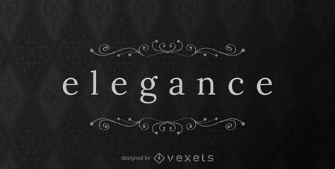elegance logo template vector