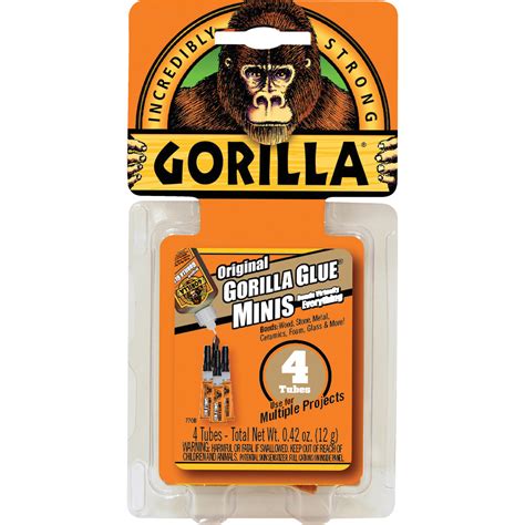 gorilla  oz original  purpose glue minis  pack
